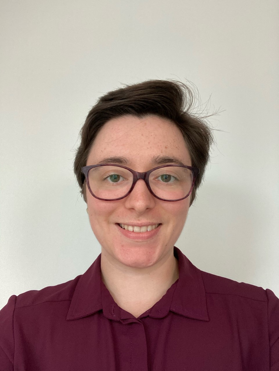 Photo of teacher white background